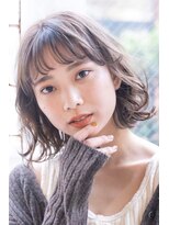 ゆるふわウェーブ　ヘアカラー　【池袋】