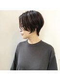 ミニウルフ/テラコッタ/韓国マッシュ/グレージュ/くすみブルー a