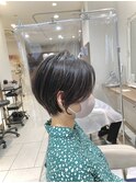 横顔美人ショートボブ【Ash大泉学園 横山】