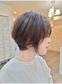 マイナス5歳若見えショートヘア、若見えくびれショート