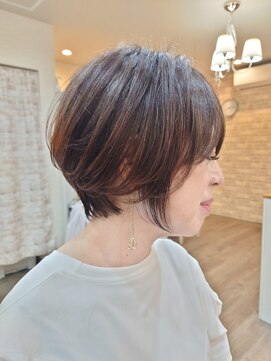 ミエル(miel) マイナス5歳若見えショートヘア、若見えくびれショート