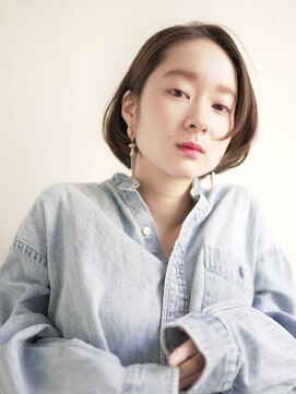 ジュール 大分(Joule) セクションカラー/ペールベージュ/透明感ボブ[大分駅]