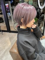 リエンス(RIENS)&nbsp;【RIENS】ピンクグレーショート×木村康二