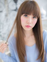 モッズヘア 上尾西口店(mod's hair) 耳かけも◎厚めバングシルキー小顔ストレートc5上尾20代30代!
