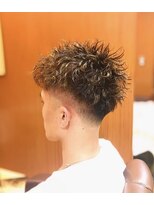 ヘアモード キクチ 銀座店&nbsp;ツイスパ×スキンフェード