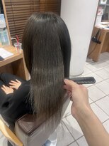 ボヌール オオサカ(Bonheur OSAKA) 〔スタイリスト吉田 縮毛矯正とカラーのw施術〕