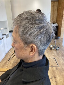 アメラボ 平針店(AmeLab) イケオジ/短髪アップバンク/ショートスタイル/60代