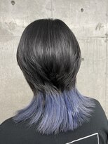 インナーカラー ウルフスタイル
