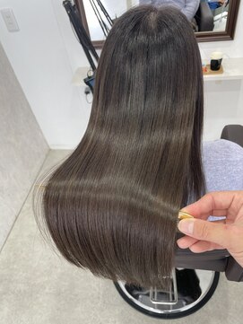 ラナ(Lana) 【Lana】美暗髪ラベンダーアッシュ 艶髪 髪質改善カラー