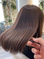 トレ(tre) パープルブラウン髪質改善カラー