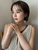 ガーランド (Garland)&nbsp;切りっぱなしボブ/シースルーバング/前髪/原宿神宮前