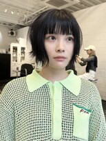ココ 原宿(KOKO) イメチェン/ブルーブラック/ワイドバング/外ハネボブ