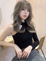 アースコアフュールボーテ 太田店(EARTH coiffure beaute)&nbsp;ホワイトベージュ_レイヤー_ホワイトカラー