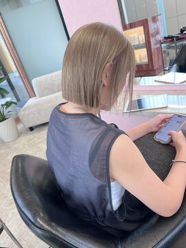 マティー(MATTY) ぷつっとbob×ミルクティーベージュ