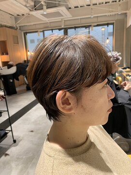 アーツ 茅ヶ崎(arts) ショートカット20代30代40代前髪あり面長丸顔ショートボブ