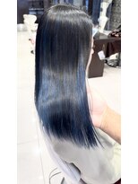 アース 豊橋店(HAIR&MAKE EARTH)&nbsp;アンブレラカラーXスカイブルー