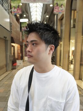 メンズグルーミングナンバーナイン(MEN'S GROOMING NUMBER NINE) スパイキーショート/メンズカット/姫路フェードカット