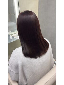 アヴァンス 西田辺(AVANCE.) チェリーブラウン／髪質改善／エドルカラー／縮毛矯正