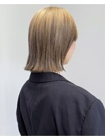 ビューシンサイバシ(VIEW SHINSAIBASHI) デザインカラーで作るトレンドボブ10代20代30代