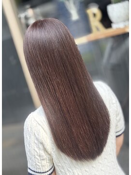 クロス(cRoss) 艶ラベンダーストレート