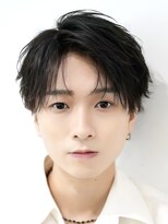 オーシャントーキョー ウエスト(OCEAN TOKYO WEST) センターパートラウンドマッシュシースルーフェザーショート