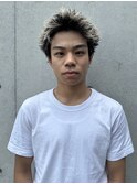 MEN'SHAIRウルフカルマパーマメンズショートイージーパーマ