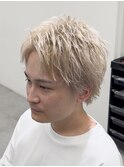 ハイトーンスパイキーショート/ブリーチカラー