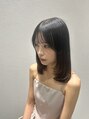 ティエナビューティー(TIENA BEAUTY)&nbsp;ミディアムレイヤー×顔周りカット