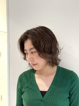 アッシュ 武蔵境店(Ash) クセを活かしたパーマ風スタイル！