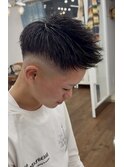メンズカット20代30代40代フェードカットベリーショート