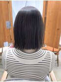 切りっぱなしボブ