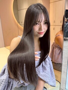 グロー オオミヤ アネックス 大宮(GLROW OMIYA ANNEX) 縮毛矯正 髪質改善 レイヤーカット ブリーチ縮毛矯正 艶カラー