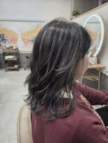 イリエヘア 川口(irier hair)&nbsp;ハイライトでロングに動きと立体感【薬師神】