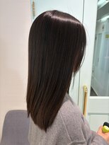 アルブル エト シミー(Arbre et chimie)&nbsp;着物ヘア/大人ガーリー/ダークアッシュ/似合わせカット/東村山