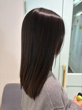 アルブル エト シミー(Arbre et chimie) 着物ヘア/大人ガーリー/ダークアッシュ/似合わせカット/東村山