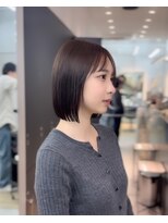 ロンドシエル 横浜(Lond ciel)&nbsp;切りっぱなしボブ×横浜　髪質改善