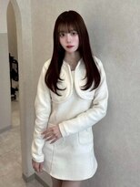 ジーナ  札幌大通(Zina)&nbsp;美髪＊ナチュラルブラウン＊艶感ストレート＊Zina札幌大通