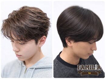 Men's salon familia天王寺・あべの/メンズカット・パーマ【10月中旬 NEWOPEN(予定)】の写真/10月OPEN!《トレンドの最先端》経験豊富なメンズサロンだから叶う!貴方の理想をプロフェッショナルが再現◎