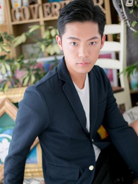 カバーヘア ブリス 上尾西口店(COVER HAIR bliss) 黒髪爽やかウェットショートジェントルショートa