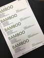 美容室 バンブー(BAMBOO) メンバーズカードつくりました。自作は楽しい！