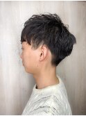 メンズマッシュショート