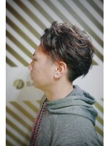 バーバーバー 都賀(BARBER-BAR)&nbsp;「大人カッコいい」ミディアムかきあげ