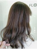 透明感グレージュ