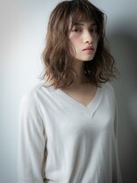 モッズヘア 越谷(mod's hair) 大人可愛いバレイヤージュ小顔エアリーミディw越谷20代30代40代