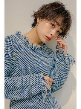 ルアナ(Luana) エアリーニュアンスパーマ ラフショート