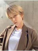 大人ハイトーンショートマッシュ★