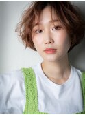 外国人風カーキベージュフレンチカジュアルx戸頭10代20代30代