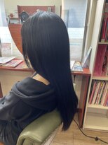 ビーヘア(be hair)&nbsp;黒髪艶感ロング