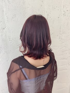 フォルテ 中田店 ウルフ風レイヤーカット