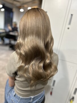 ラフ 難波店(LAFF) #黒髪#ボブルフ#ネビージュ#小顔#ワンレン